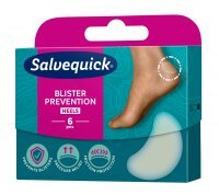 SALVEQUICK Blister Prevention Heels Plastry na pięty 6 sztuk