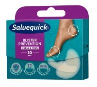 SALVEQUICK Blister Prevention Heels & Toes 10 sztuk