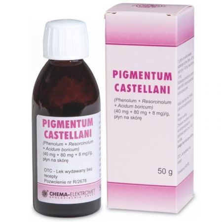 Pigmentum Castellani płyn 50 g