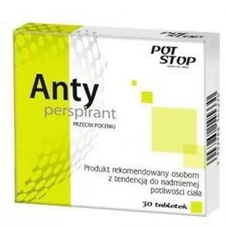 Pot Stop Antyperspirant 30 tabletek