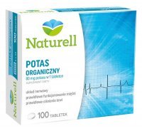 NATURELL Potas organiczny 100 tabletek