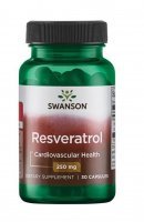 SWANSON Resweratrol 250 mg 30 kapsułek