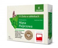 COLFARM Mięta Pieprzowa 60 tabletek