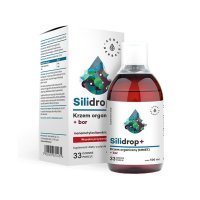 AURA HERBALS Silidrop+ krzem organiczny MMST + bor 500 ml