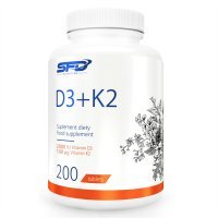SFD D3+K2  200 tabletek