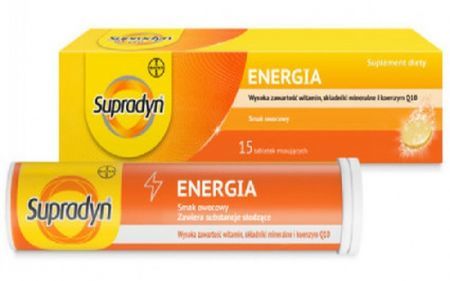 Supradyn Energia 15 tabletek musujących