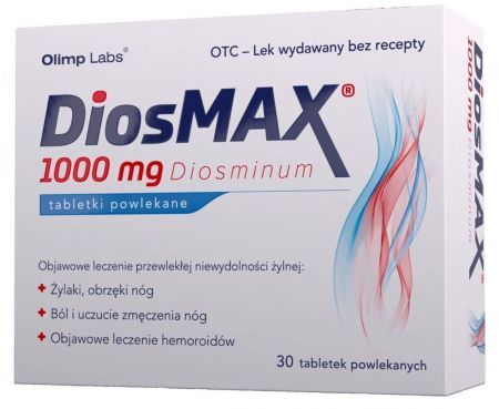 DiosMax 1 g 30 tabletek powlekanych