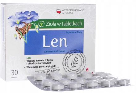 Len 30 tabletek COLFARM