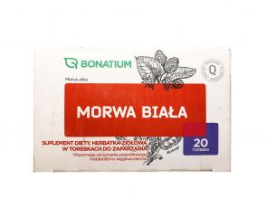 Bonatium Morwa biała Herbatka ziołowa 20 saszetek