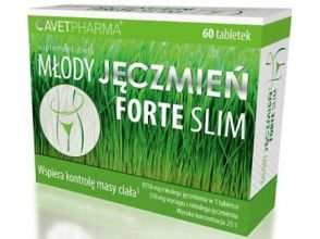 Młody Jęczmień Forte Slim 60 tabletek
