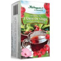 Herbatka Z OWOCÓW GŁOGU fix 20 torebek HERBAPOL KRAKÓW